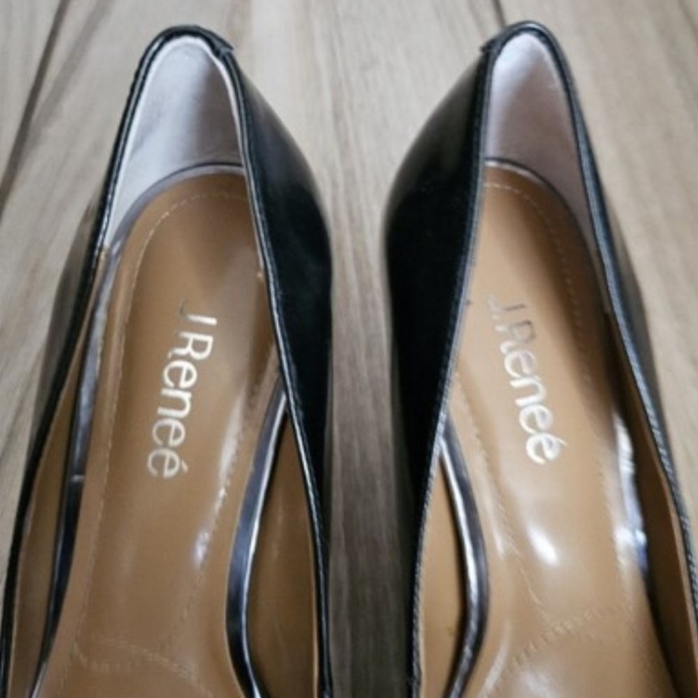 J. Renee Women's Maressa Dress Alegant Pump Pewter Size Casual 9.5 - Picture 4 of 10